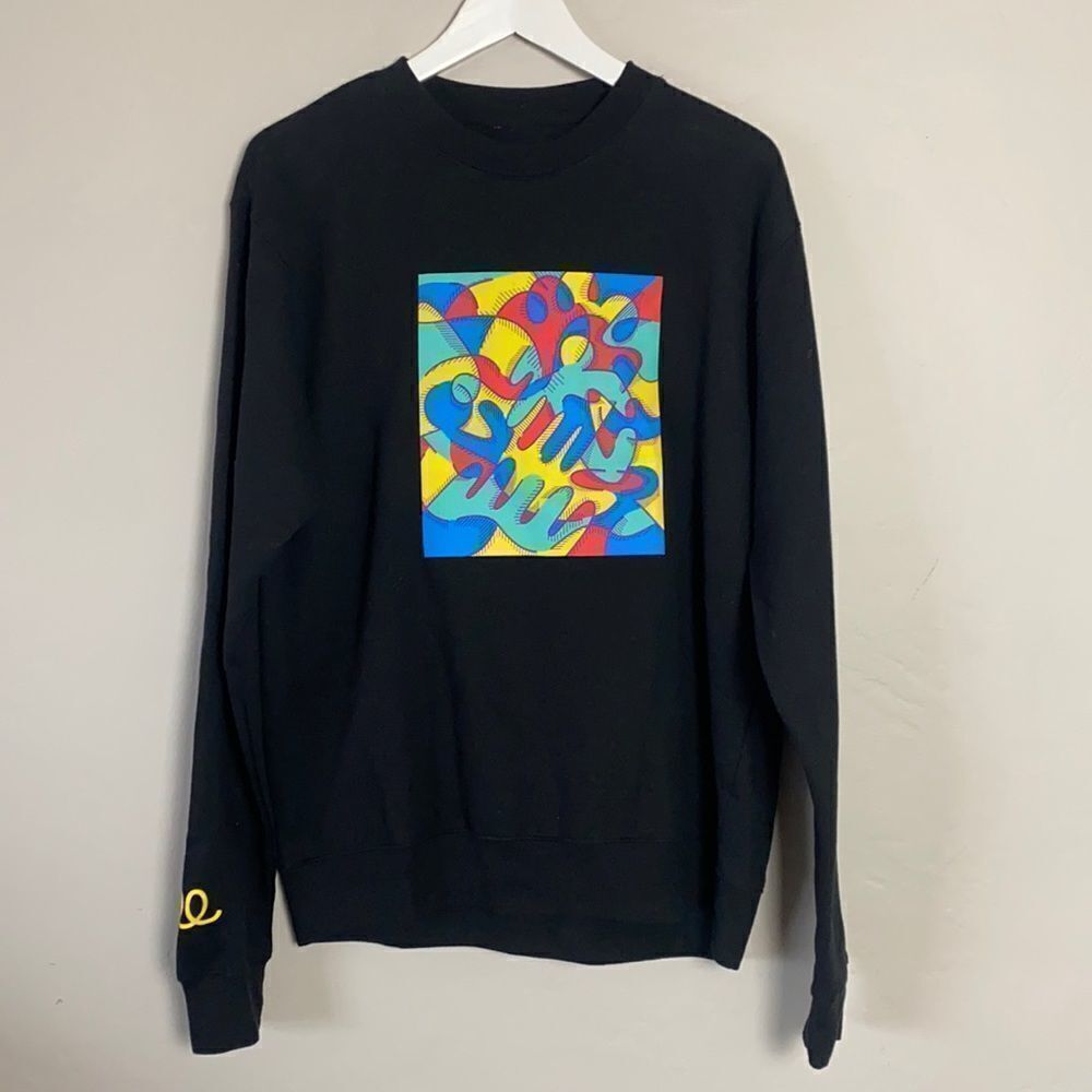 Peloton Black Sweatshirt 